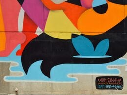 a colorful mural in San Antonio