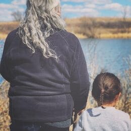 Josie's mother and child