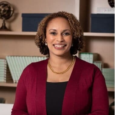 Alt text: TFA COO Jemina Bernard