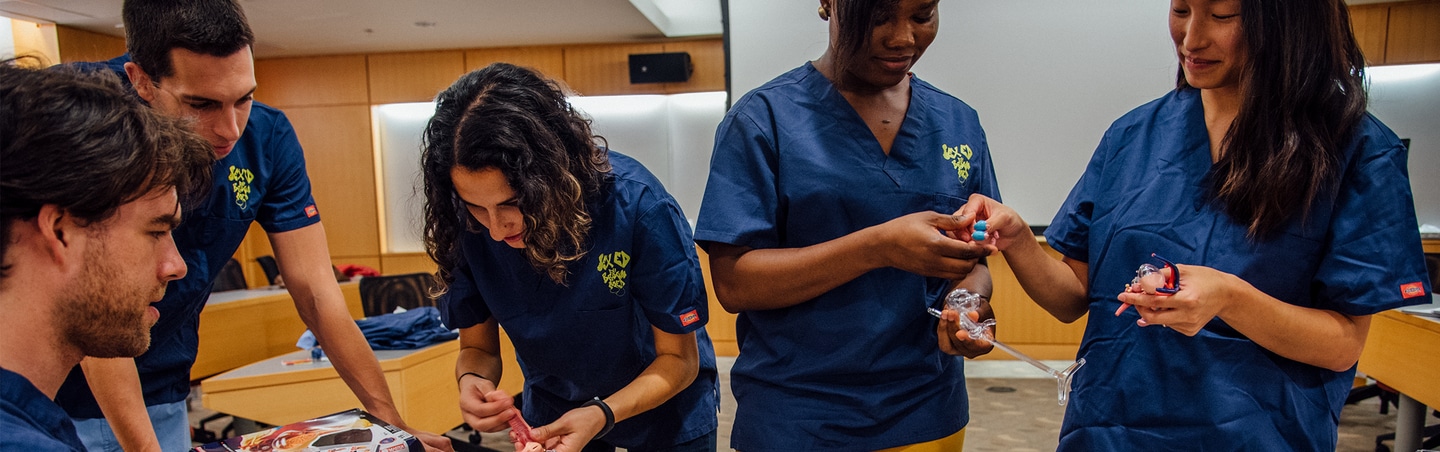 group of people working together