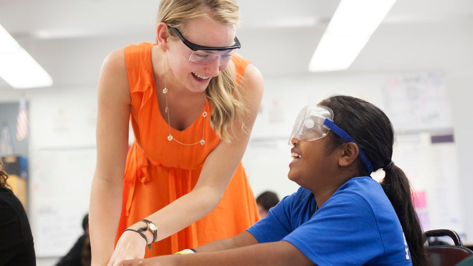 Teachers are leaders who help change the trajectory of students' lives