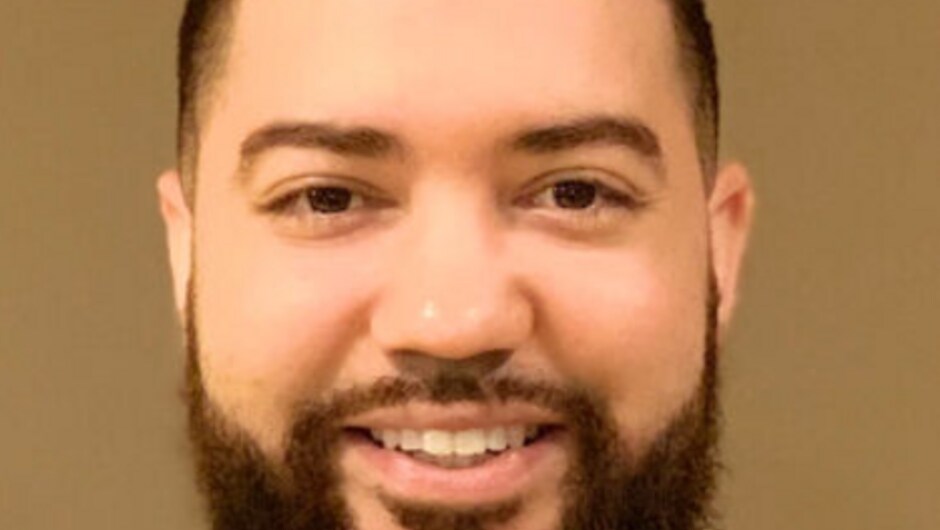 Headshot of teacher and writer Jorge Santos