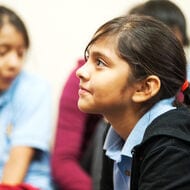 Alt text: Students in a classroom