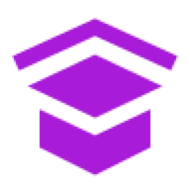 Purple graduation cap