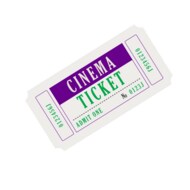 A movie ticket