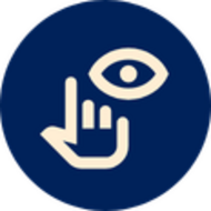 Hand and Icon